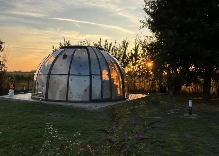 La Vie Est Bulle, Nuit Insolite Sous Les Etoiles, Au Calme Absolu, Avec Petit Dejeuner Luxe tent Cappelle-Brouck